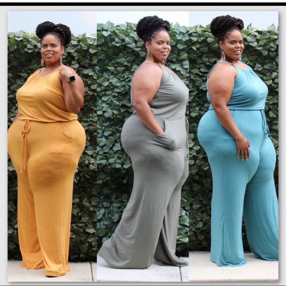 Pants - Plus Size Jumpsuit
